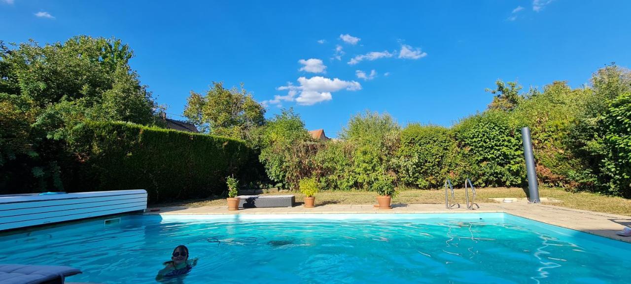 Alsace Bas-Rhin Logis Independant Avec Piscine Privee Appartement Alteckendorf Buitenkant foto
