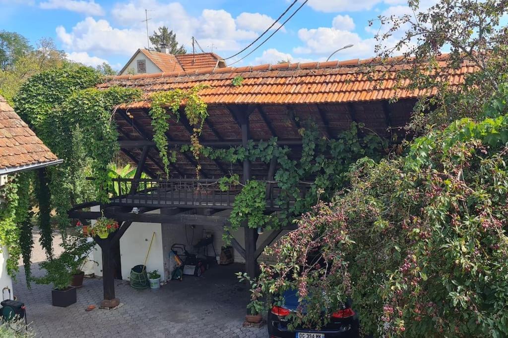 Alsace Bas-Rhin Logis Independant Avec Piscine Privee Appartement Alteckendorf Buitenkant foto